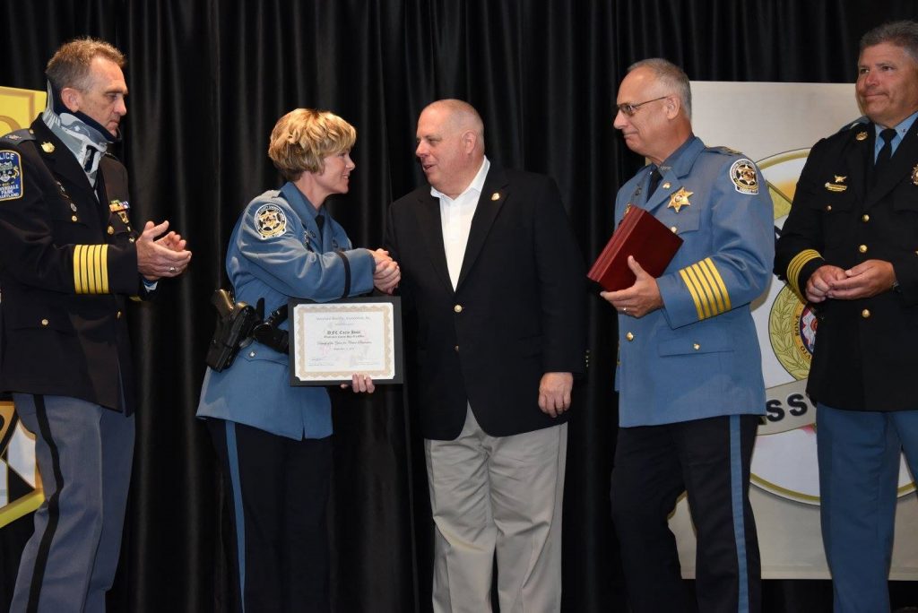 Maryland Sheriff's Association Awards - Washington County Sheriff's Office