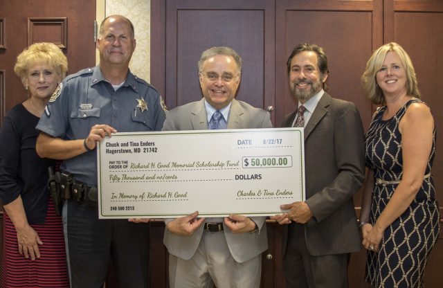 Scholarship donated in memory of retired Sgt. Richard H. Good