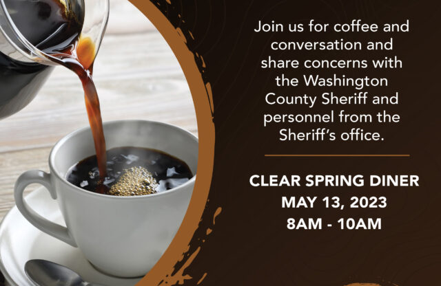 Coffee with the Sheriff Event, May 13, 2023